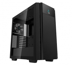 DeepCool CH510 Mesh Digital Mid-Tower ATX Case,Tempered Glass 1 x 120mm Pre-Installed Fans, 2 x 3.5" Drive Bays, 7 x Expansion Slots R-CH510-BKNSE1-G-1