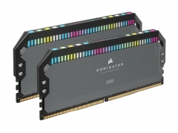 Corsair Dominator Platinum RGB 32GB (2x16GB) DDR5 UDIMM 6000Mhz C30 1.25V Black AMD EXPO Kit Gaming Memory CMT32GX5M2B6000Z30K