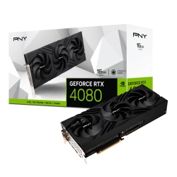 PNY Nvidia GeForce RTX 4080 16GB GDDR6X TF VERTO Triple Fan 9728 Cude Cores 23Gbps 2205/2505 Mhz 3x DP 1x HDMI 2.1 VCG408016TFXPB1