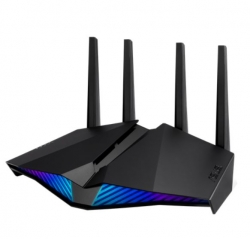 ASUS DSL-AX82U AX5400 Dual Band WiFi 6 xDSL Modem Router, 802.11ax, AURA RGB, Lifetime Free Internet Security, Mesh WIFI, Gear Accelerator (WIFI6) DSL-AX82U