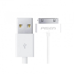 PISEN iPhone 4 to USB-A Charging Cable - (6940735408150) 6.94074E+12