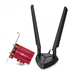 TP-Link Archer TXE75E AXE5400 Wi-Fi 6E Bluetooth 5.2 PCIe Adapter.2402 Mbps @ 6GH,2402 Mbps @ 5 GHz.574 Mbps @2.4 GHz Archer TXE75E
