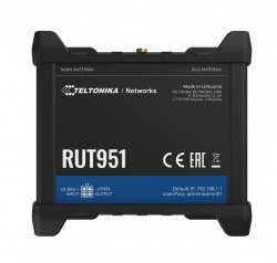 Teltonika Industrial Cellular Router, dual SIM 4G, Automatic WAN failover RUT951600600