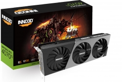 INNO3D nVidia GeForce RTX 4070 Ti X3 12GB GDDR6X, 2610MHz Boost Clock, RAM 21Gbps, 3xDP, 1xHDMI, 297x118x42mm N407T3-126X-186148N