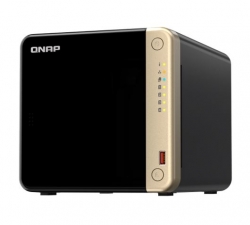 QNAP TS-464-8G 4 Bay NAS Intel Celeron N5095 Quad core 8GB DDR4 2xM.2 2280 PCle 2x2.5GbE 1xSlot PCle Gen3x2 2xUSB3.2 1XHDMI2.0 3YR WTY TS-464-8G