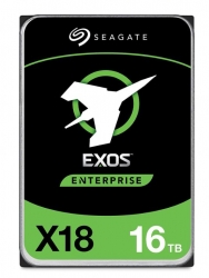 Seagate 16TB 3.5" SATA EXOS X16 Enterprise 512E/4KN, 6GB/S 7200RPM 24x7 data availability HDD. 5 Years Warranty ST16000NM000J