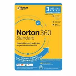 Norton 360 Standard 10GB AU 1 User 3 Device ESD Version - Keys via Email 21432691