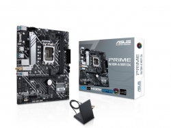 ASUS PRIME H610M-A WIFI D4 Intel LGA 1700 mATX Motherboar 2xDDR4~64GB PCIe 4.0, dual M.2 slots, Intel® 1 Gb Ethernet, WIFI 5, DisplayPort, HDMI®, D-S PRIME H610M-A WIFI D4
