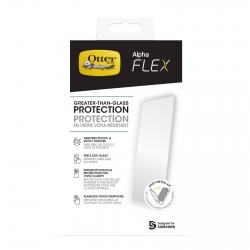 OtterBox Alpha Flex Antimicrobial Samsung Galaxy S23 5G (6.1") Screen Protector Clear - (77-91273), Superior Scratch Protection, Fingerprint Resistant 77-91273