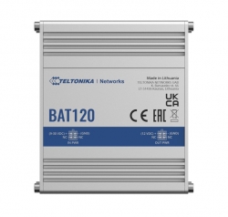 Teltonika Two 4-pin DC ports Power Supply, DIN rail and surface mounting options BAT120000300