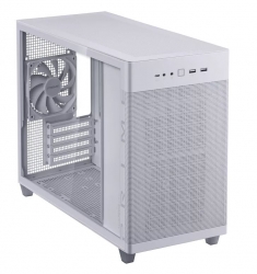 ASUS Prime AP201 Tempered Glass White MicroATX Case, Tool-free Side Panels, ATX PSUs Up To 180mm, 360mm Coolers Support, Graphic Cards Up To 338mm AP201 ASUS PRIME CASE TG WHITE EDITION
