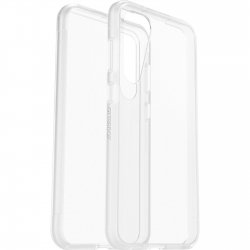 OtterBox React Samsung Galaxy S23+ 5G (6.6") Case Clear - (77-91305), Antimicrobial, DROP+, Raised Edges, Hard Case with Soft Grip, Ultra-Slim 77-91305