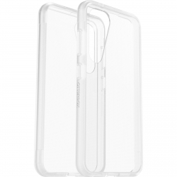 OtterBox React Samsung Galaxy S23 5G (6.1") Case Clear - (77-91313), Antimicrobial, DROP+, Raised Edges, Hard Case with Soft Grip, Ultra-Slim 77-91313