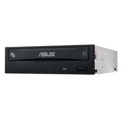 ASUS 2DRW-24B1ST/BLK/B/AS/P2G Internal 24X DVD Burner With M-DISC Support, 24X DL DVDR/RW SATA, Black, OEM DRW-24B1ST/BLK/B/AS/P2G