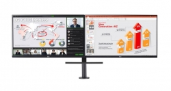 27-inch QHD Monitor Ergo Dual with Daisy Chain Limited Warranty 1 Year Parts and Labor -USB Type-C 27QP88D-BS