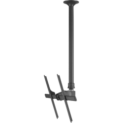 Atdec Ceiling Mount for Flat Panel Display - Black - Adjustable Height - 1 Display(s) Supported - 64.86 kg Load Capacity TH-3070-CTL