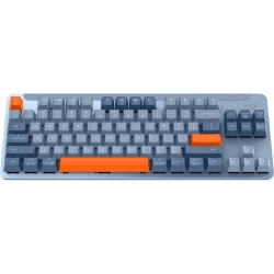 Logitech Signature K855 Keyboard - Wireless Connectivity - Blue Grey - Mechanical Keyswitch - Bluetooth - 5.1 - 10 m - Mac, PC - AAA Battery Size Supported 920-011221