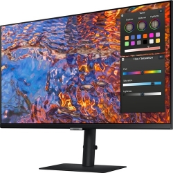 Samsung ViewFinity S32B800PXE 32" 4K UHD LED LCD Monitor - 16:9 - Black - 812.80 mm Class - In-plane Switching (IPS) Technology - 3840 x 2160 - 1.07 Billion Colors - 600 cd/m² - 5 ms - 60 Hz Refresh Rate - HDMI - DisplayPort - USB Hub LS32B800PXEXXY