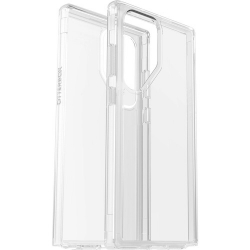 OtterBox Symmetry Series Clear Case for Samsung Galaxy S23 Ultra Smartphone - Clear - Bacterial Resistant, Drop Resistant, Bump Resistant, Shock Resistant - Polycarbonate, Synthetic Rubber, Plastic 77-91234