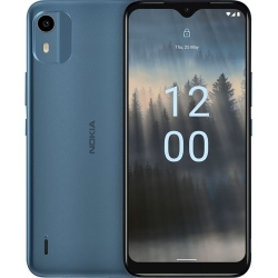 Nokia C12 64 GB Smartphone - 6.3" LCD HD+ 720 x 1600 - Octa-core (Cortex A55Quad-core (4 Core) 1.60 GHz + Cortex A55 Quad-core (4 Core) 1.20 GHz - 2 GB RAM - Android 12 (Go Edition) - 4G - Dark Cyan - Bar - UNISOC 9863A1 SoC - 2 SIM Support - SIM-free 286