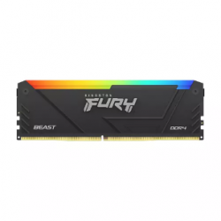Kingston FURY Beast RAM Module - 32 GB (2 x 16GB) - RGB - DDR4-3600/PC4-28800 DDR4 SDRAM - 3600 MHz - CL18 - 1.35 V - Non-ECC - Unbuffered - 288-pin - DIMM KF436C18BB2AK2/32