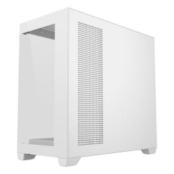 FSP S340-WA Tempered Glass M-ATX Mid Tower Gaming Case White Pre-installed 120mm x 2 reverse ARGB fans and 1 ARGB fan S340-WA