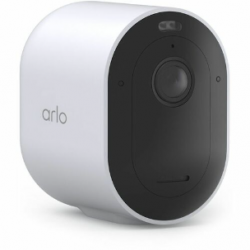 Arlo Pro Indoor/Outdoor 2K Network Camera - Infrared/Color Night Vision - 2560 x 1440 - 12x Optical - Wi-Fi - Heat Resistant VMC4060P-100AUS