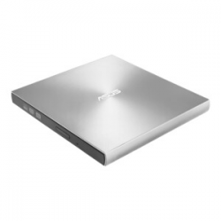 ASUS ZenDrive U8M Silver ultraslim external DVD drive writer USB C interface compatible with Windows and Mac OS M-DISC support comprehensive backup solutions included SDRW-08U8M-U/SIL/G/AS//