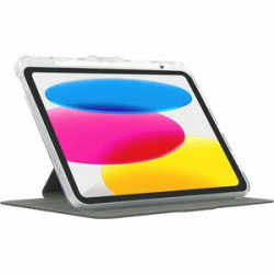 Targus VersaVu THD936GL Carrying Case (Folio) for 27.7 cm (10.9") Apple iPad (10th Generation), iPad (2022) Tablet, Apple Pencil, Stylus - Clear - Shock Absorbing, Drop Resistant, Shock Resistant - 13 mm Height x 200.7 mm Width - 1 Pack THD936GL
