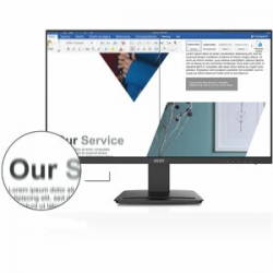 MSI Black, 27"/IPS/FHD/100Hz/1ms/DP,HDMI,VGA/Speakers/3Y PRO MP273A