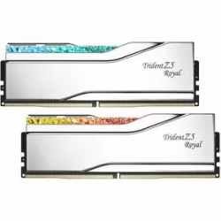 G.SKILL Trident Z5 Royal RAM Module for Motherboard, Desktop PC - 48 GB (2 x 24GB) - RGB - DDR5-8400/PC5-67200 DDR5 SDRAM - 8400 MHz - CL40 - 1.40 V - Non-ECC - Unbuffered - DIMM - Lifetime Warranty F5-8400J4052G24GX2-TR5S