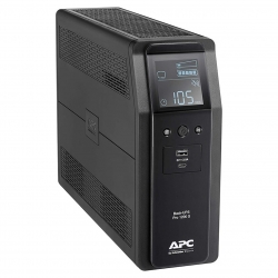 APC Back-UPS Pro 1200VA/720W Line Interactive UPS, Tower, 230V/10A Input, 8x IEC C13 Outlets, Lead Acid Battery, USB Type A + C Ports, LCD BR1200SI