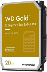 Western Digital 20TB WD Gold Enterprise Class SATA Internal Hard Drive HDD - 7200 RPM, SATA 6 Gb/s, 512 MB Cache, 3.5"- 5 Years Limited Warranty WD202KRYZ