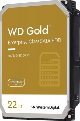 Western Digital 22TB WD Gold Enterprise Class SATA Internal Hard Drive HDD - 7200 RPM, SATA 6 Gb/s, 512 MB Cache, 3.5"- 5 Years Limited Warranty WD221KRYZ