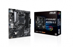 ASUS AMD A520 PRIME A520M-A (Ryzen AM4) Micro ATX Motherboard with M.2, DP, HDMI,D-Sub, SATA 6 Gbps, USB 3.2 Gen 1 ports, and Aura Sync RGB lighting PRIME A520M-A II