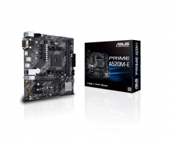 ASUS AMD A520 PRIME A520M-E (Ryzen AM4) Micro ATX Motherboard with M.2 support, 1 Gb Ethernet, HDMI/DVI/D-Sub, SATA 6 Gbps, USB 3.2 Gen 2 Type-A