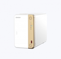 QNAP TS-262 2 Bay Multimedia NAS Intel Celeron N4505 Dual Core 2.9GHz 4GB 2.5Gbe 2x 3.5/2.5" SATA 2x M.2 2280 Nvme Expansion TS-262-4G