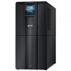 APC Smart-UPS C 3000VA/2100W Line Interactive UPS, Tower, 230V/16A Input, 1x IEC C19 & 8x IEC C13 Outlets, Lead Acid Battery SMC3000I