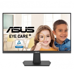 ASUS VA24EHF 23.8“ Eye Care Gaming Monitor IPS, Full HD, Frameless, 100Hz, Adaptive-Sync, 1ms MPRT, HDMI, Low Blue Light, Flicker Free, Wall Mountable VA24EHF