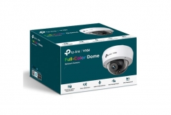TP-Link VIGI 4MP C240(2.8mm) Full-Color Dome Network Camera, 2.8mm Lens, Smart Detection, 2YW(LD) VIGI C240(2.8mm)
