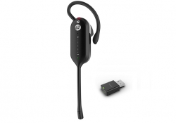 Yealink WH63 Microsoft Teams DECT Convertible Wireless Portable Headset, Yealink Acoustic Shield Technology, WDD60 DECT Dongle, USB Charging Cable TEAMS-WH63-P