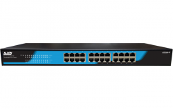 Alloy AS2024-P 24 Port Unmanaged Fast Ethernet 802.3at PoE Switch, 250 Watts AS2024-P