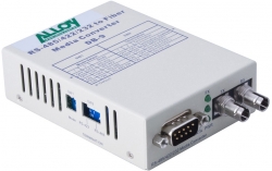 Alloy SCR460ST-3 RS-232/422/485 Serial DB-9 to Single Mode Fibre Converter. Max. range 20Km SCR460ST-3