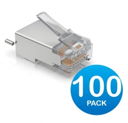 Ubiquiti UISP Sheilded Cable RJ45 Connector x 100 per pack - Replaces TC-Con UISP-CONNECTOR-SHD