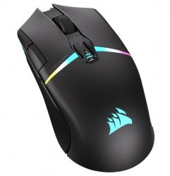 CORSAIR Night Sabre WIRELESS Slipstream 26K DPI, QuickStrike Button. up to 100hrs Battery and Fast Recharge. Black RGB Gaming Mice CH-931B011-AP