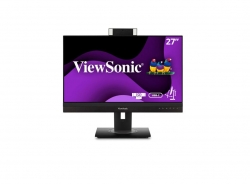 ViewSonic 27" Business with Webcam, IPS 2K 2560x1440 Business, USB-C 90W, Frameless. HDMI, DP, RJ45, Advance Replacement, Business Pro Monitor VG2756V-2K