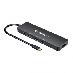 Simplecom CH545 USB-C 5-in-1 Multiport Adapter Docking Station with 3-Port USB 3.0 Hub PD HDMI CH545