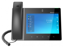 Grandstream GXV3480 16 Line Android IP Phone, 16 SIP Accounts, 1280 x 800 Colour Touch Screen, 2MB Camera, Built In Bluetooth+WiFi, Powerable Via POE GXV3480
