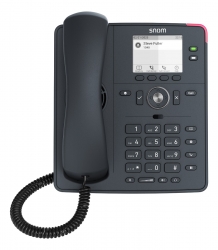 SNOM D140 DeskTelephone, PoE, HD Audio, Cost-effective, 2 SIP Identities, Low Power Consumption (PoE) 4651