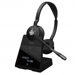 Jabra Engage 75 Stereo Wireless Headset, Suitable For Softphones, Bluetooth Devices, Deskphones& Analogue Phones, 2ys Warranty 9559-583-117